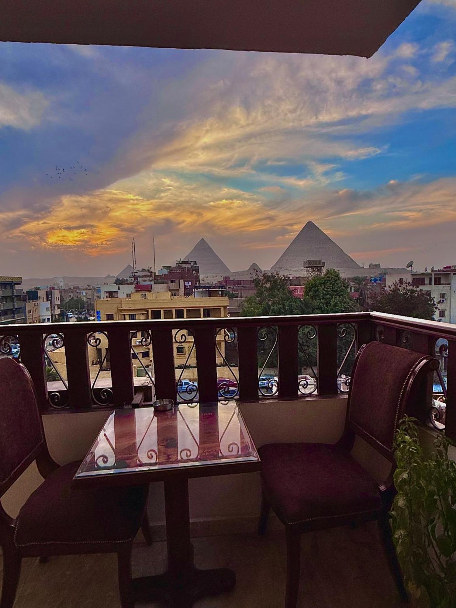 Flower Pyramids Inn Kafret el-Gabal 外观 照片