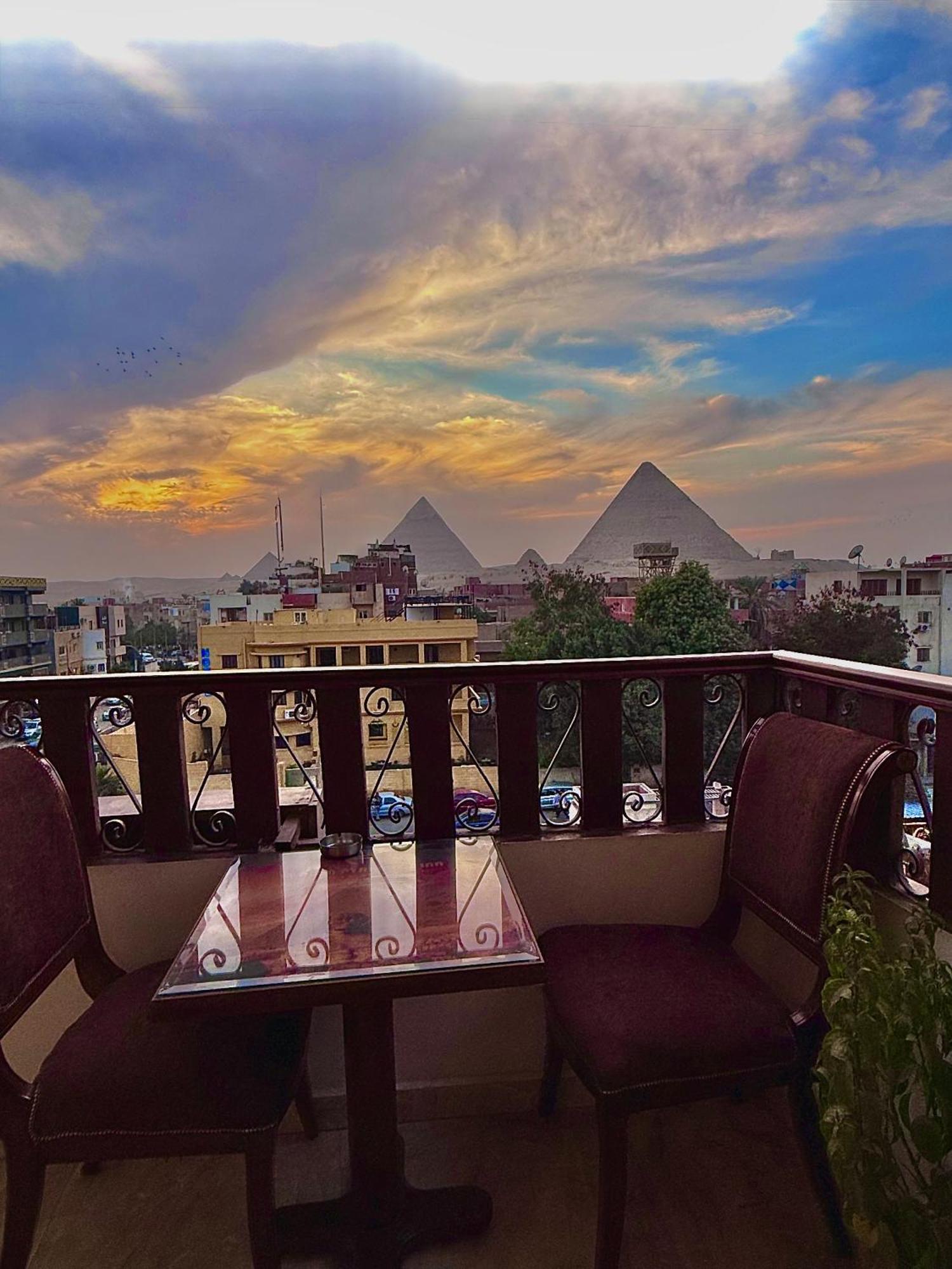 Flower Pyramids Inn Kafret el-Gabal 外观 照片